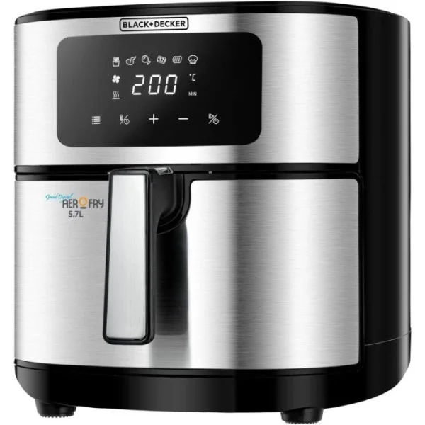 Black & Decker 6-in-1 Multifunction 1500W, 5.7L Digital Air Fryer - AF7257-B5